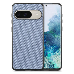 Carbon Fiber Texture Leather Back Cover Phone Case, For Google Pixel 9 / 9 Pro, For Google Pixel 7a, For Google Pixel 6a, For Google Pixel 6 Pro