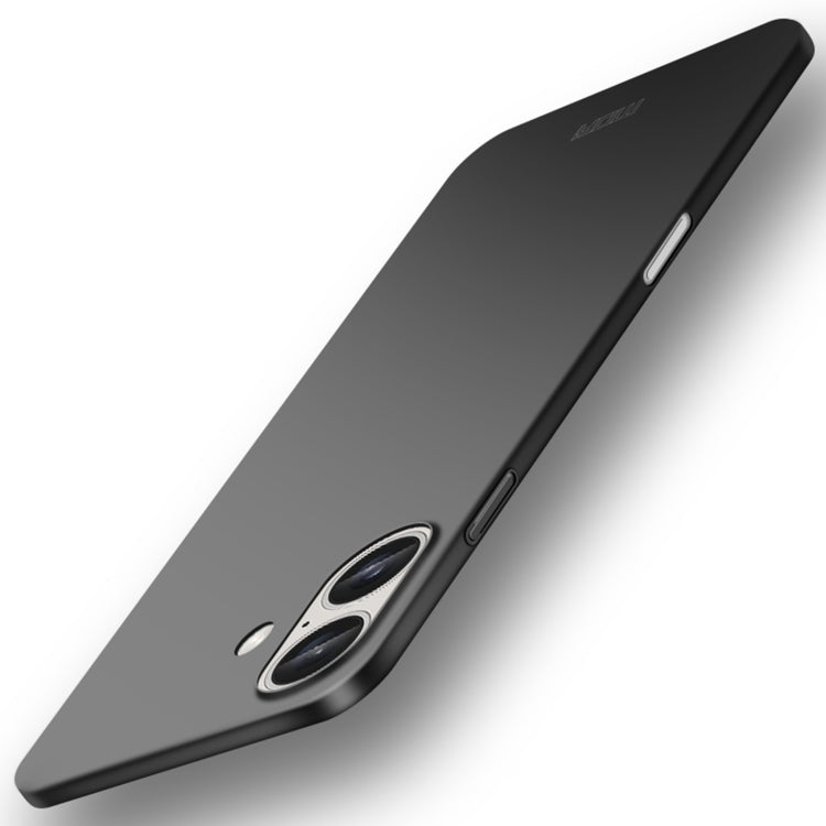 MOFI Frosted PC Ultra-thin Hard Phone Case, For iPhone 16, For iPhone 15 Pro Max, For iPhone 15 Pro, For iPhone 15 Plus