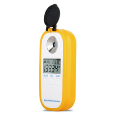DR103 Digital Refractometer LCD Display Brxi Fruit Juice Sugar Meter Refractometer For Dextran Fructose Glucose Lactose Maltose, DR103