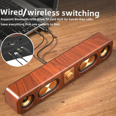 Honoursacy Portable Bluetooth Soundbar For TV And PC