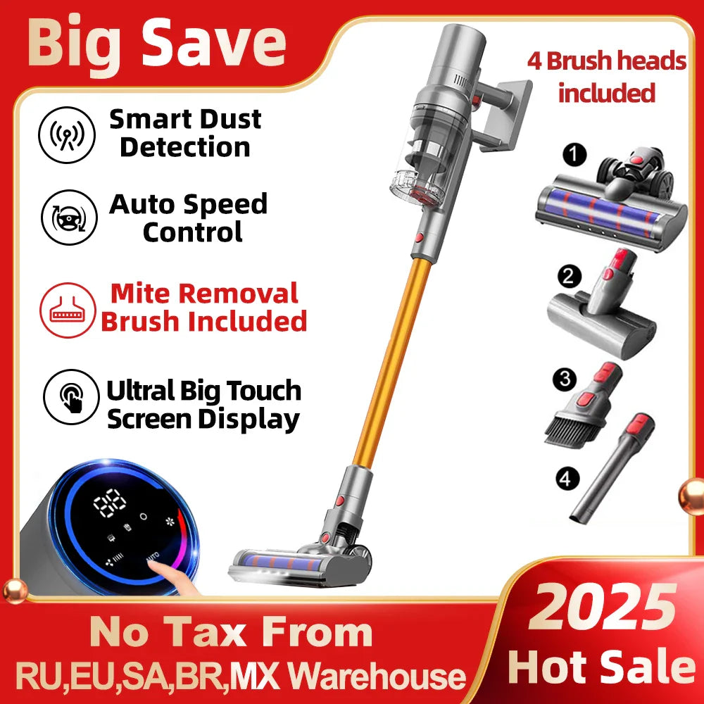 ABIR VC205 Cordless Handheld Vacuum Home Use 27000Pa