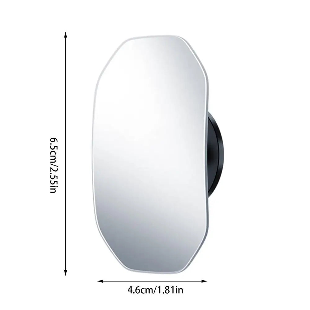 High-definition convex side car blindspot glass by Eliteridegear, offering 360-degree wide-angle rearview visibility for safer driving
