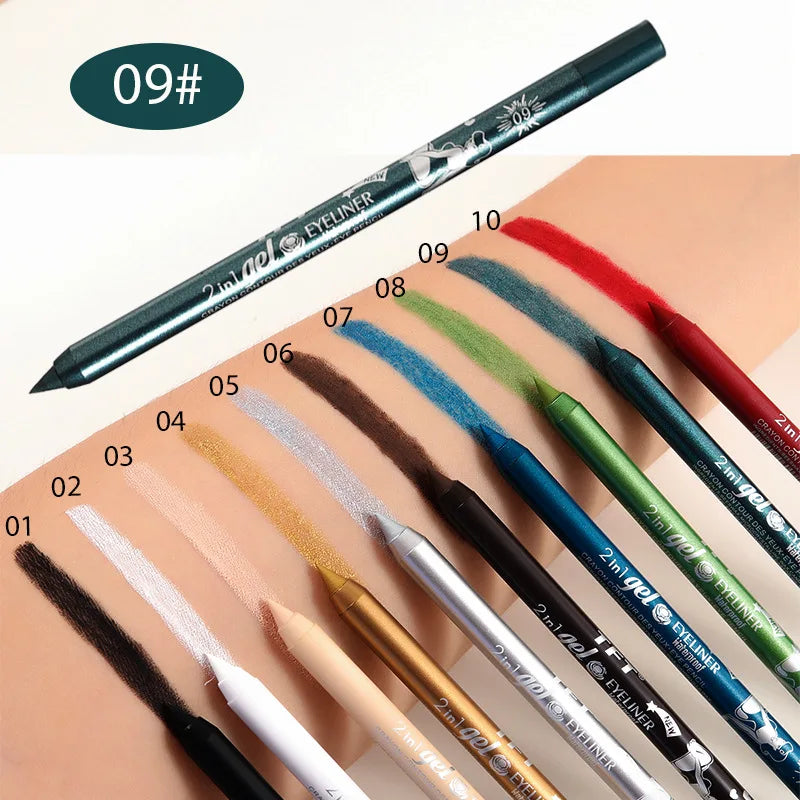 Pudaier Waterproof Gel Eyeliner Pen All Day For Women