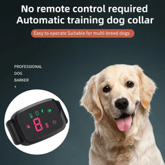 Smart Anti Bark Collar HD Display Waterproof Rechargeable
