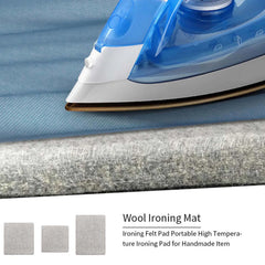 Choice Wool Ironing Mat Portable Travel Pad Heat Resistant