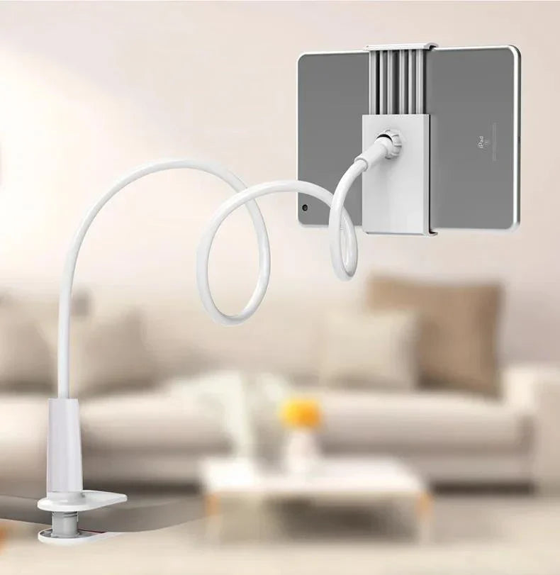 Universal Gooseneck Tablet Holder Clip for iPad and Phone