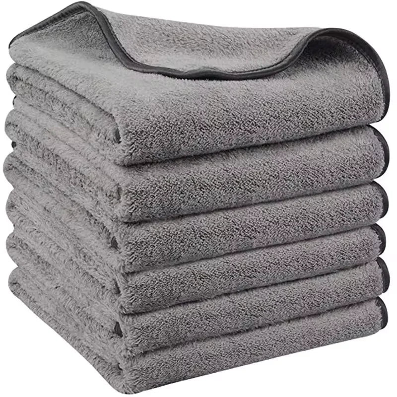 Eliteridegear microfiber car wash towel, 100x40cm, soft and fast-drying auto cleaning cloth with high water absorption for car detailing
