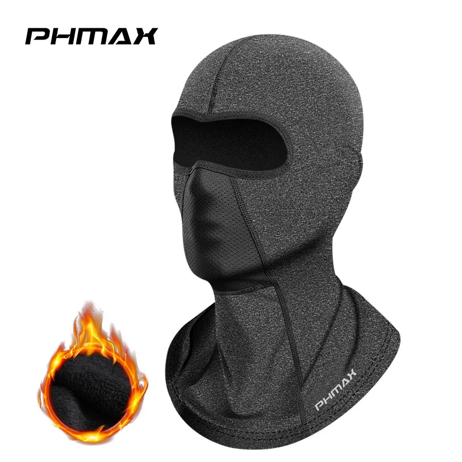 Eliteridegear motorcycle riding mask with full face design, breathable wind protection, and warmth for bikers during rides.