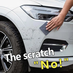 Eliteridegear Nano Sparkle Cloth for car scratch repair, showing a close-up of the multifunction nano magic cloth in use.