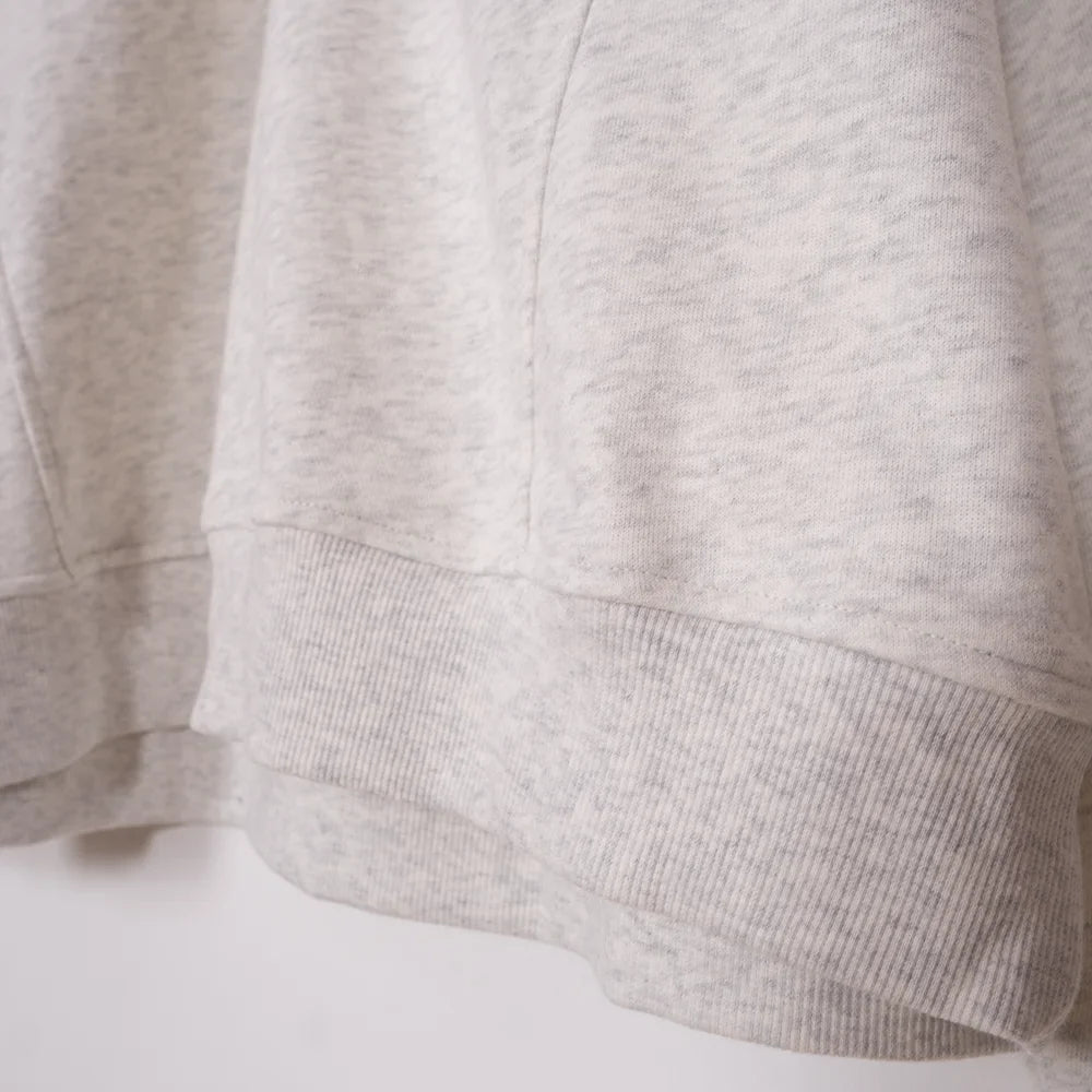 Adistore ZESSAM Club women's long sleeve graphic sweatshirt with collar, showcasing a stylish and comfortable casual top.