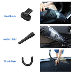 Eliteridegear wireless handheld vacuum cleaner with 12000PA strong suction, USB charging, suitable for wet and dry car cleaning.