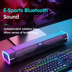 Niye 4D Bluetooth PC Soundbar With Microphone For Laptops