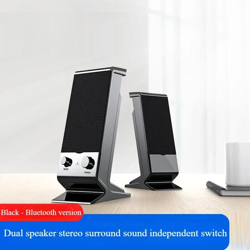 ZJMZYMC V-112 Desktop USB Bluetooth Mini Speaker Subwoofer