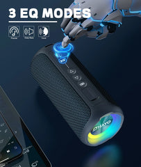 Ortizan Outdoor 40W Bluetooth Speaker Enhanced Bass IPX7