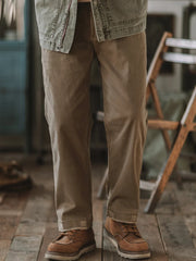 American Retro Chino Work Pants Youth Casual Pure Cotton
