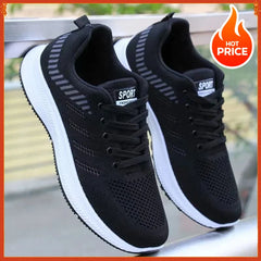 Men's breathable sports shoes by Adistore, designed for casual running and training, featuring lightweight, comfortable athletic footwear.