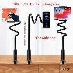 Universal Gooseneck Tablet Holder Clip for iPad and Phone