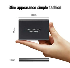 AEVYVKV Portable SSD 2TB USB C External Drive For Laptop