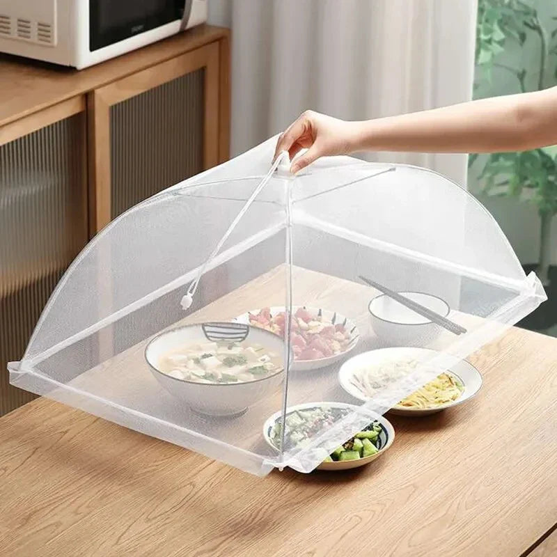 Zapcart Mesh Folding Food Cover Insect Proof Washable For Home Kitchen Storage Space Saving Design