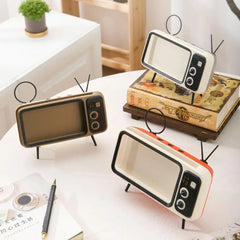 BLUELANS Retro TV Phone Stand for 6.4 to 6.7 Inch Non Slip