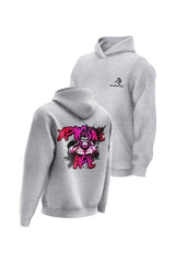 XAPE Splatter Graffiti V3 Hoodie - Heather Grey