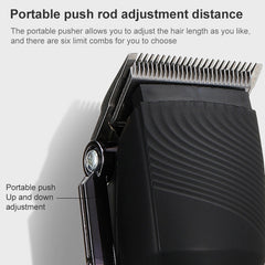 VGR V-280  10W USB Metal Electric Hair Clipper with LED Digital Display, V-280 (Gold)