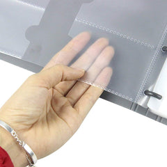 Deli Business Card Book Name Card Holder Book with 600 Business Cards Capacity, 600 Business Cards Capacity
