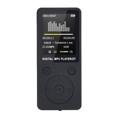 2019 Fashion Portable MP4 Lossless Sound Music Player FM Recorder walkman player mini Support music, radio, recording, 3, no memory