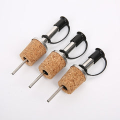 20 PCS Cork Wine Stopper Stainless Steel Pourer Wine Diversion Spout Dispenser, Wine Diversion Spout Dispenser