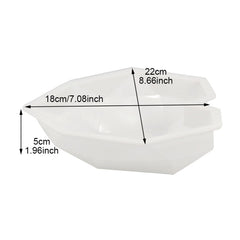 3 PCS Diamond Love DIY Cake Silicone Mold Sponge Baking Tool Chiffon Mousse Dessert Mold, Diamond Love Shape