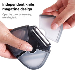 Multifunctional Stainless Steel Creative Peeler Three-in-one Peeler Grater, Peeler Grater