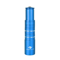 FMFXTR Mountain Bike Handlebar Aluminum Alloy Height Increaser, 8.5cm Black, 8.5cm Red, 8.5cm Blue, 11.4cm Blue, 11.4cm Black, 11.4cm Red, 14.4cm Black, 14.4cm Red, 14.4cm Blue, 17.5cm Black, 17.5cm