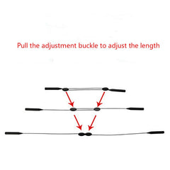 Adjustable Glasses Lanyard Sports Glasses Non-slip Ear Hook Cover, Size:25cm for Children, 25cm for Children, 30cm for Adult, 35cm for Adult