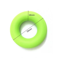 Silicone Grip Strength Finger Exercise Rehabilitation Silicone Ring, Silicone Grip (Green (30lb)), Silicone Grip (Blue (40lb)), Silicone Grip (Orange (50lb))