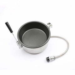 Commercial Hand-cranked Electric Popcorn Machine Popcorn Pot, Hand-cranked