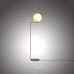 Electroplated Glass Ball Floor Lamp Indoor Home Decoration Light