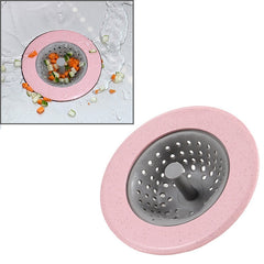 vanzlife Dishwasher filter pool floor drain household kitchen  anti-blocking anti-seal washing net bag sewer filter, Pink, Blue, Apricot