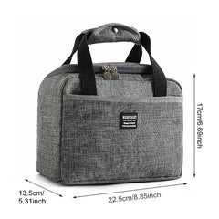 Thickened Handheld Lunch Bag Insulated Bento Bags Kids Lunch Kits