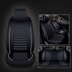 Universal PU Leather Car Seat Cover, Black White, Black Red, Black White Deluxe, Black Red Deluxe, Coffee Deluxe, Beige Deluxe, Beige, Coffee