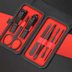 Manicure Nail Clippers Pedicure Set Portable Travel Hygiene Kit Stainless Steel Cutter Tool Set