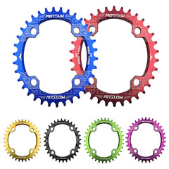 MOTSUV Round Narrow Wide Chainring MTB  Bicycle 104BCD Tooth Plate Parts, Elliptic plate 34T, Elliptic plate 36T, Elliptic plate 38T