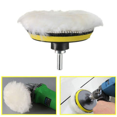 7 in 1 Buffing Pad Set Thread Auto Car Polishing Pad Kit for Car Polisher, 3 inch, 4 inch, 5 inch, 6 inch, 7 inch