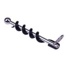 2 PCS Outdoor Creative Corkscrew Pocket Red Wine Tool, Key Ring