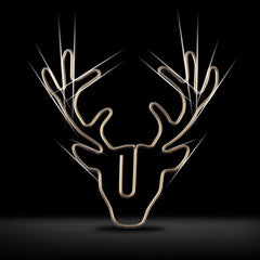 8 PCS/Set Deer Head Paper Clip Shaped Paper Clip Creative Shape Pin Bookmark, Deer Head Paper Clip
