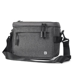 Rhinowalk Bicycle Front Handle Bag Camera Bag Waterproof 7.5 inch Large Touch Screen Navigation Mobile Phone Bag Bicycle Bag, Dark Gray, Carbon Fiber Black Green, Matt Full Black, Matt Black Green