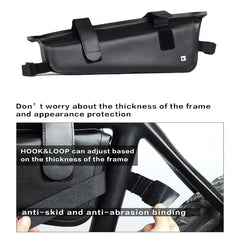 Rhinowalk Bicycle Front Beam Triangle Bag TPU Waterproof Mountain Road Bike Long-distance Riding Saddle Bag, Rhinowalk 2.2L Bicycle Front Beam Bag