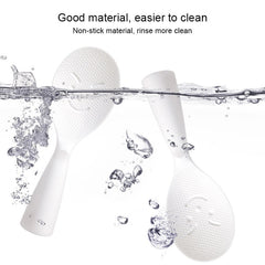 Creative Smile Face Rice Spoon Vertical Type Food Grade Kitchen Rice Cooker Spoon