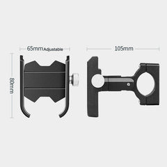 Bicycle Mobile Phone Holder Motorcycle Electric Car Navigation Mobile Phone Holder, Handlebars, Rearview Mirrors