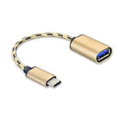 USB 2.0 to USB-C / Type-C OTG Adapter Cable