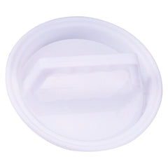 Round Shape Hamburger Press Food-Grade Plastic Hamburger Meat Beef Grill Burger Press Patty Maker Mold Mould Kitchen Tool, 2PCS White